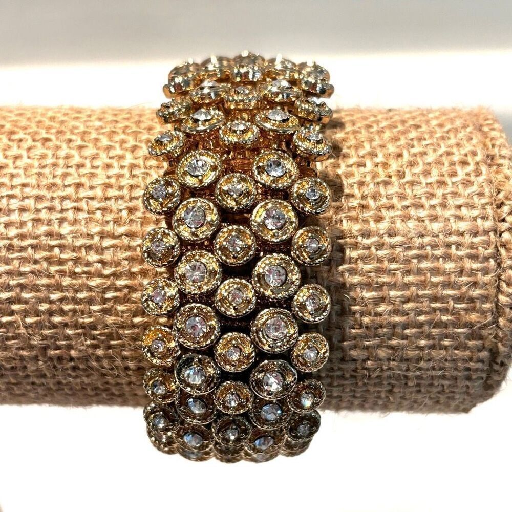 Francesca's Collections Multi-Loop Crystal Stretc… - image 2